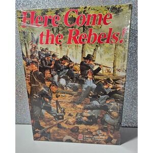 Here Come the Rebels! Avalon Hill Game Company Civil War Strategy Game - SEALED
